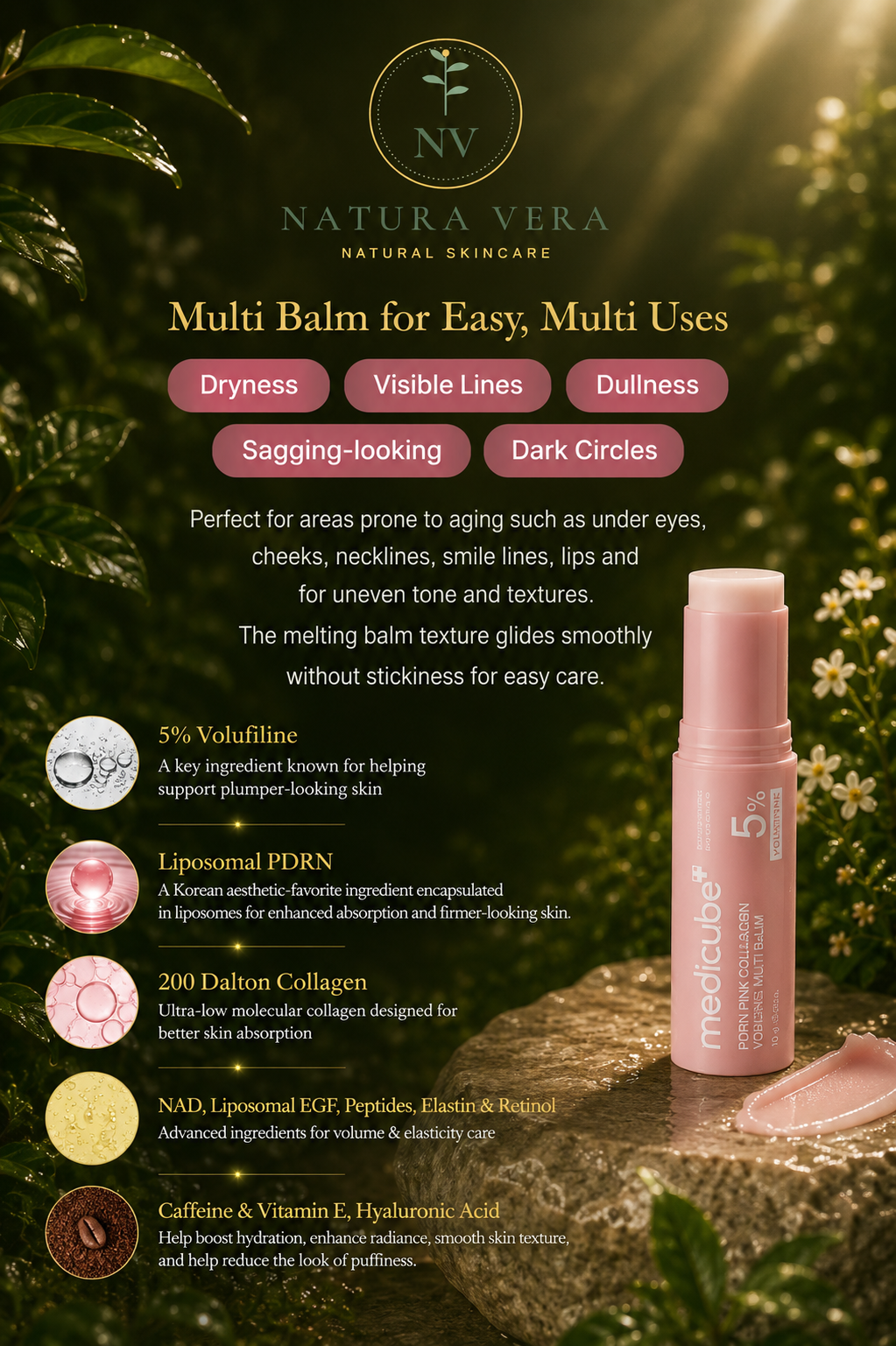 VOLUME SECRET · PDRN COLLAGEN MULTI BALM
