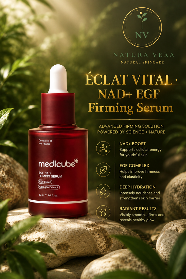MEDICUBE ÉCLAT VITAL — NAD+ EGF Advanced Firming Serum