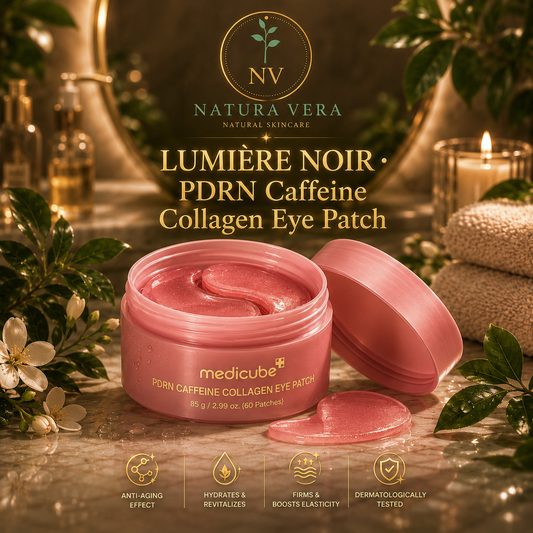 MEDICUBE LUMIÈRE NOIR — PDRN Collagen Night Eye Patch