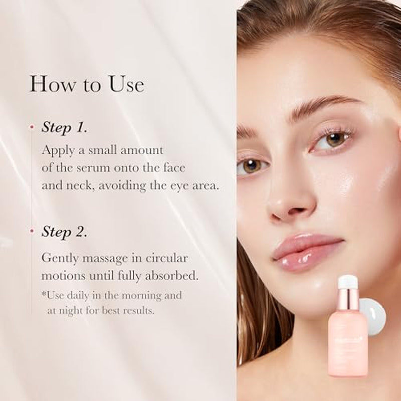 Triple Collagen Nourish and Hydrate Duo: Triple Collagen Cream and Triple Collagen Serum | Niacinamide, Hyaluronic Acid for Glowing, Fimer-Looking Skin | Korean Skincare, Gifts for Women